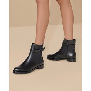 Alexandre Birman Clarita Rain Waterproof Black Bootie